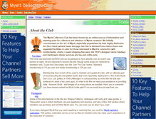 Tablet Screenshot of myottcollectorsclub.com